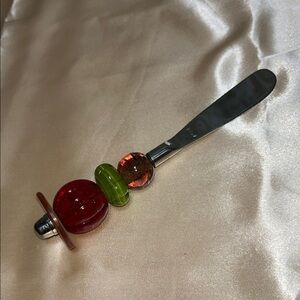 Colorful Beaded Cheese Spreader